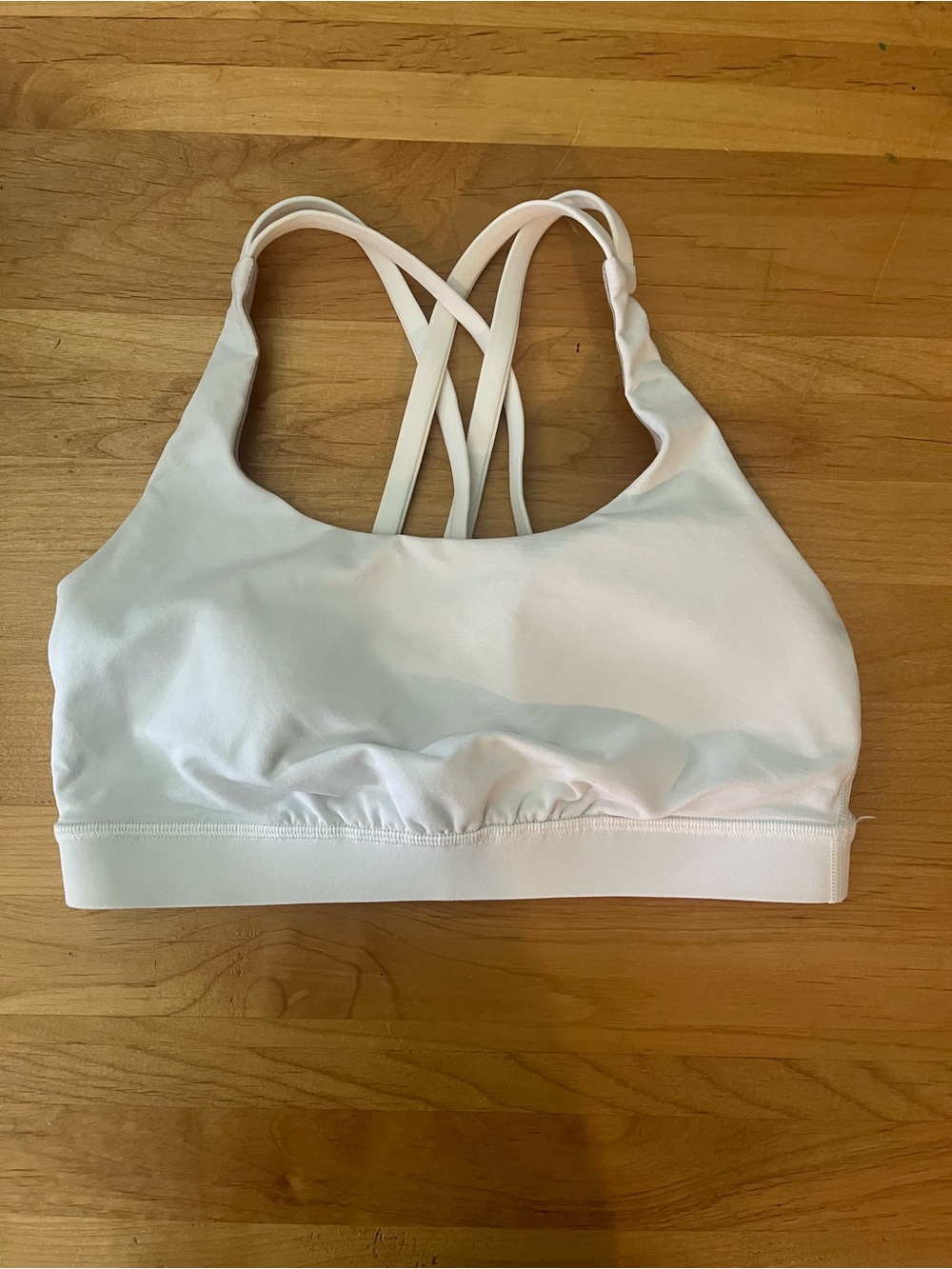 lululemon athletica White Light Support Sports Bra